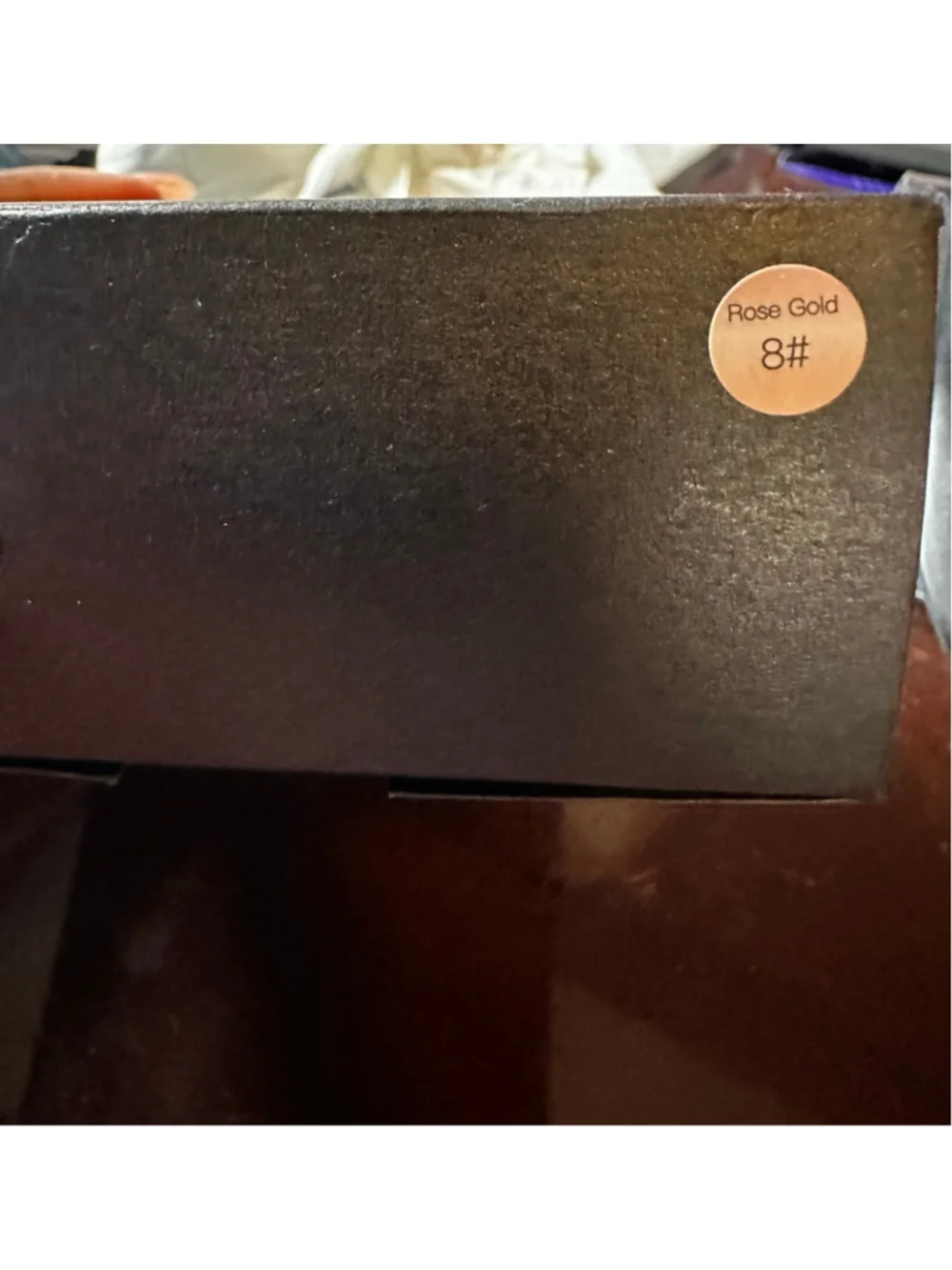 EOGBM Smart Health Ring Rose Gold Size 8 Fitness Tracker Sleep Monitor